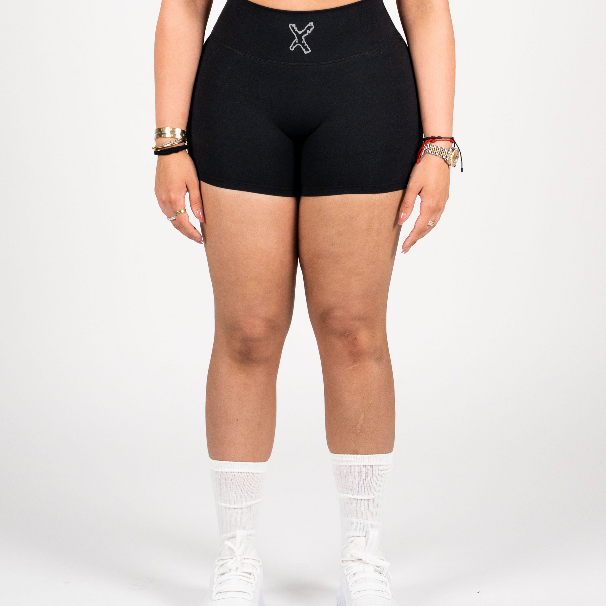 Core short legging - zwart