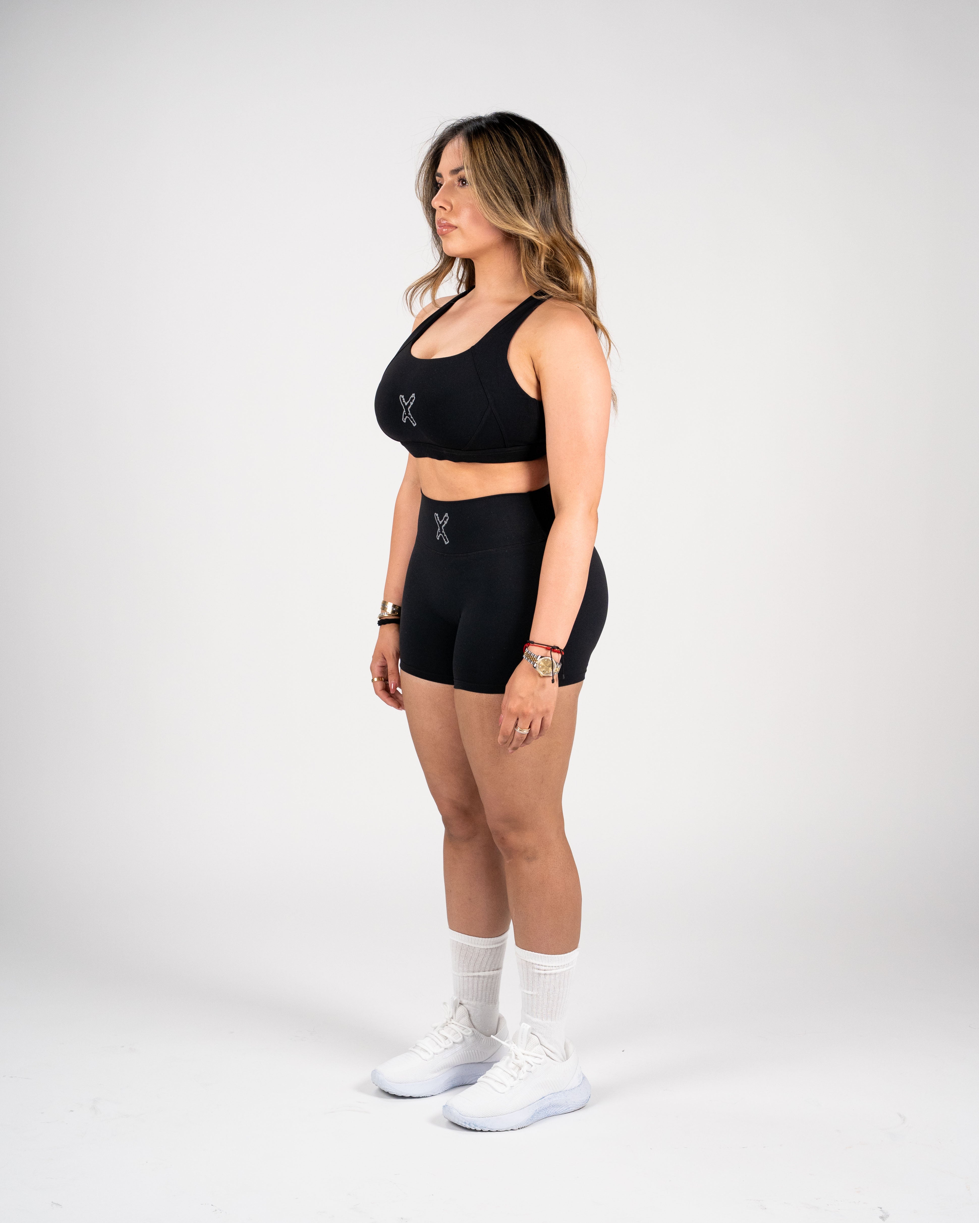 Core short legging - zwart